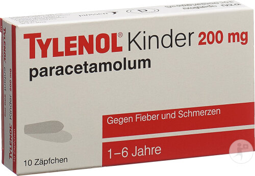 Tylenol Kinder Zäpfchen 200mg 10 Stück