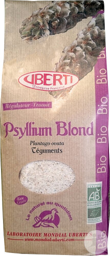 Uberti Flohsamenschalen Blond Bio Beutel 300g