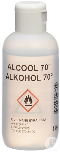 Uhlmann Eyraud Alkohol 70% Flakon 125ml