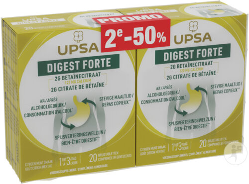 Upsa Digest Forte 40 Tabletten Promopack -50%