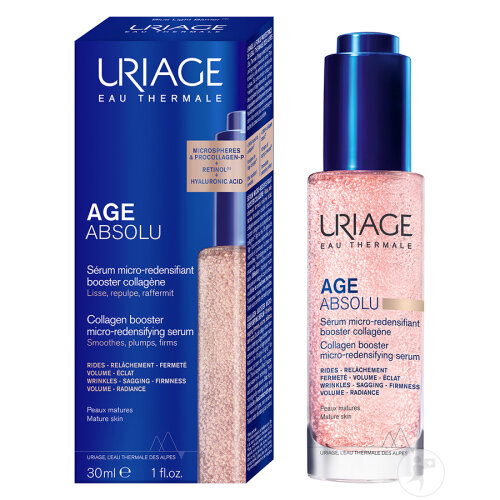 Uriage Age Absolu Kollagen Booster Mikro-Redensifizierendes Serum Pumpflakon 30ml-9
