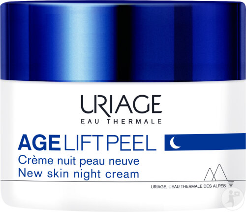 Uriage Age Lift Peel Hauterneuernde Nachtcreme Tiegel 50ml