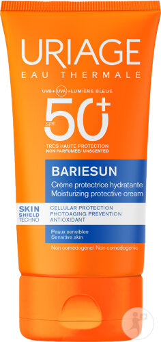 Uriage Bariésun Feuchtigkeitsspendende Creme SPF50 Ohne Parfüm Gesicht 50ml
