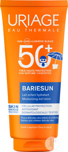 Uriage Bariésun Feuchtigkeitsspendende Milch Kinder SPF50+ Empfindliche Haut 100ml