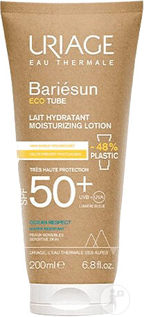 Uriage Bariésun Feuchtigkeitsspendende Milch LSF50+ Gesicht Und Körper Papp-Tube 200ml