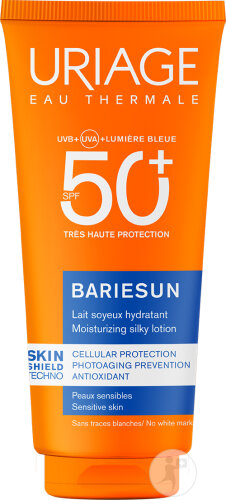 Uriage Bariésun Silky Lotion SPF50+ Empfindliche Haut Tube 100ml