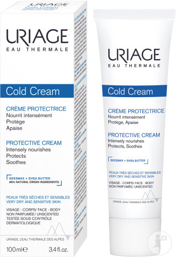 Uriage Cold Cream Protective Sehr Trockene Und Empfindliche Haut Tube 100ml