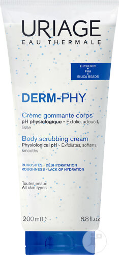 Uriage Derm Phy K rperpeeling Creme Alle Hauttypen Tube 200ml Newpharma