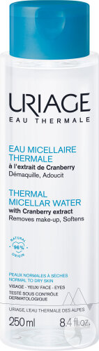 Uriage Eau Thermale Mizellen Thermalwasser Mit Cranberry-Extrakt Normale Bis Trockene Haut 250ml