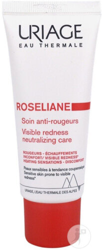 Uriage Roséliane Anti-Rötungen Pflege Für Empfindliche Zu Rötungen Neigende Haut Tube 40ml