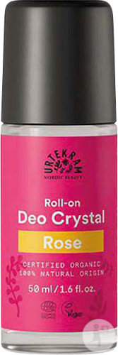 Urtekram Rosa Crystal Deo Roll-On 50ml