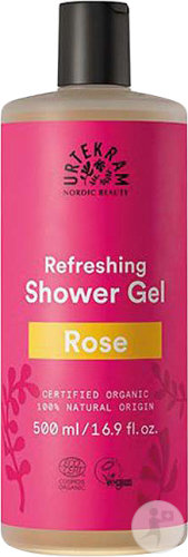 Urtekram Erfrischendes Duschgel Mit Rose Flasche 500ml
