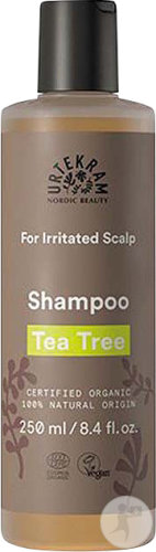 Urtekram Tea Tree Shampoo Für Eine Gereizte Kopfhaut Flasche 250ml