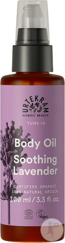 Urtekram Tune In Soothing Lavendel Körper Öl Flasche 100ml