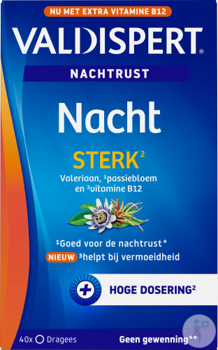 Valdispert Nacht Stark Nachtruhe 40 Tabletten