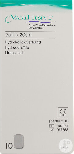 VariHesive Verband 5x20cm Extra Dünn 10 Stücke