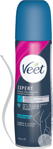 Veet Enthaarungscreme Empfindliche Haut Spray 150ml