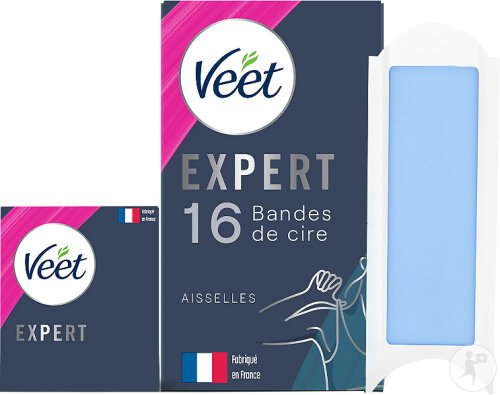 Veet Expert Kaltwachsstreifen Achselhöhlen 16 Strips