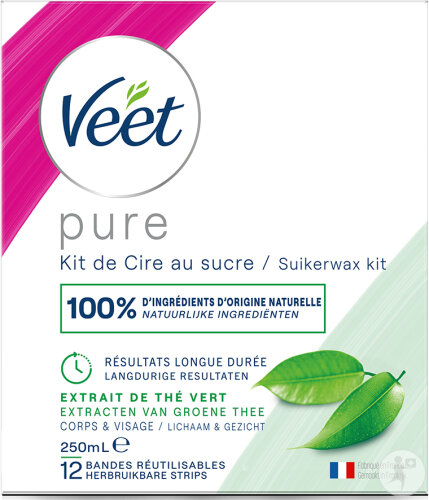 Veet Minima Zuckerwachs Mit Grüntee Extrakt 1 Set