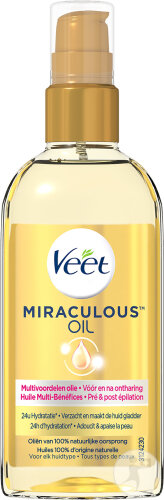 Veet Miraculous Oil Multifunktionsöl Vor Und Nach Der Enthaarung Spray 100ml
