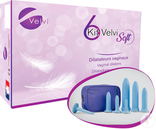 Pelvix Care Velvi Soft Kit Vaginale Dilatatoren 6 Stück