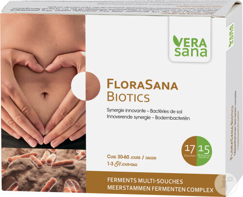 Vera Sana FloraSana Biotics Darmtransit 60 Kapseln
