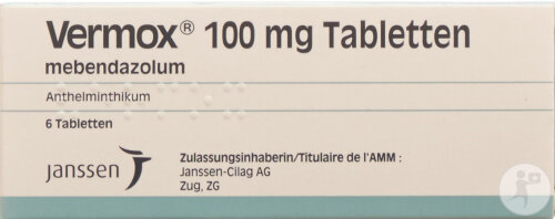 Vermox 100mg 6 Tabletten