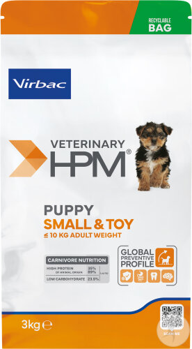 Virbac Veterinary HPM Puppy Small & Toy Dog 3kg