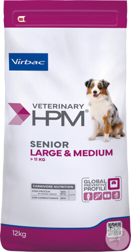 Virbac Veterinary HPM Senior Large & Medium Dog 12kg