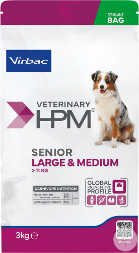 Virbac Veterinary HPM Senior Large & Medium Dog 3kg