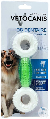 Vetocanis Zahnpflege-Kauknochen Bi-Material Für Große Hunde 1 Stück