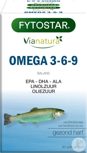 Vianatura Omega 3-6-9 Weichkapseln 40