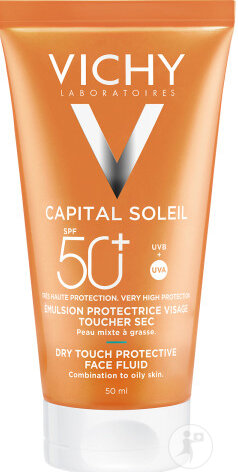 Vichy Capital Soleil Mattierendes Sonnen-Fluid SPF50 Gesicht Tube 50ml