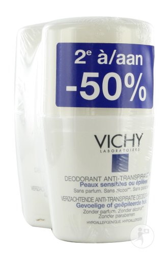 Vichy Deodorant Anti-Transpirant 48h Deodorant 2x50ml Promo 2ter Artikel -50% (CNK pack)