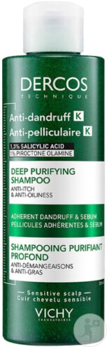 Vichy Dercos Anti-Schuppen K Tiefenreinigendes Shampoo Flasche 250ml