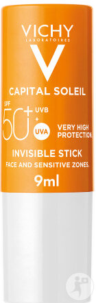 Vichy Ideal Soleil Stick Für Empfindliche Hautpartien SPF50+ Stick 9g