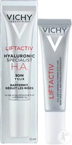 Vichy Liftactiv Supreme Augen Umfangreiche Anti-Falten Und Straffheitspflege Tube 15ml