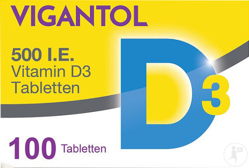 Vigantol 500 I.E. Vitamin D3 100 Tabletten