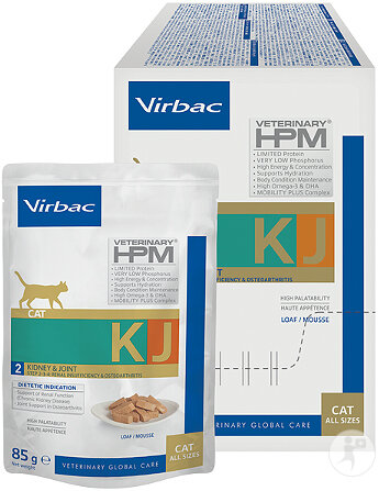 Virbac Veterinary HPM Cat Kidney & Joint Loaf 12x85g
