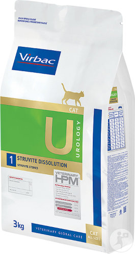 Virbac Veterinary HPM Cat Urology U 1-Struvite Dissolution Beutel 3kg