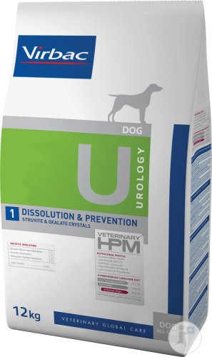 Virbac Veterinary HPM Dog Urology Struvite U 1-Dissolution & Prevention Beutel 12kg