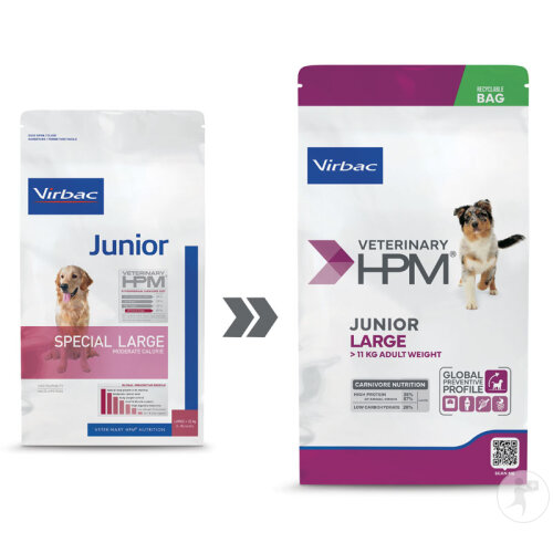 Virbac Veterinary HPM Junior Large Dog 3kg-2