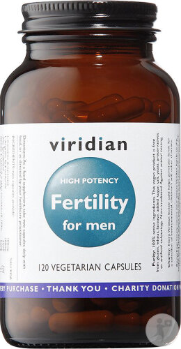 Viridian High Potency Fertility For Men 120 Kapseln