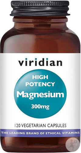 Viridian High Potency Magnesium 300mg 120 V-Caps 