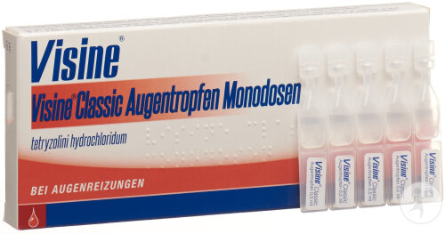 Visine Classic Augentropfen Ohne Konservierungsmittel 10 Einzeldosen 0,5ml