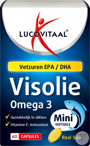 Lucovitaal Fischöl Omega 3 Mini 60 Kapseln
