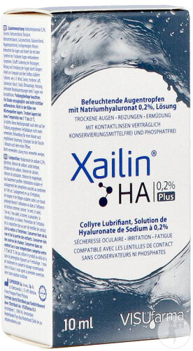 VISUfarma Xailin Ha Plus 0,2% Flasche 10ml