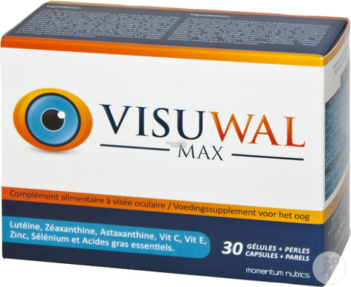Visuwal Max Nahrungsergänzungsmittel 30 Kapseln + 30 Perlen