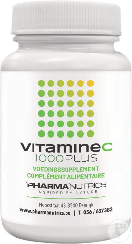 Pharmanutrics Vitamin C 1000 Plus Nahrungsergänzungsmittel 120 Tabletten