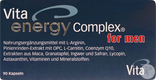 Vita Energy Complex For Men Glasflakon 90 Kapseln